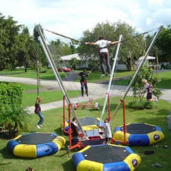 4 person bungee jumper