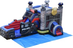 Police Car Bounce and Slide