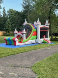 Grey Castle Bounce and Slide