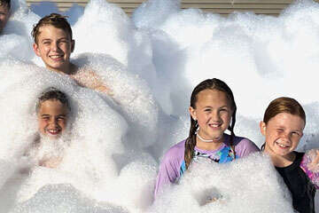 foam event Rentals Eau Claire Wisconsin