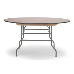 60 Round Wooden Table