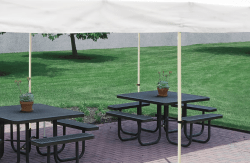 10 x 20 Popup White Tent